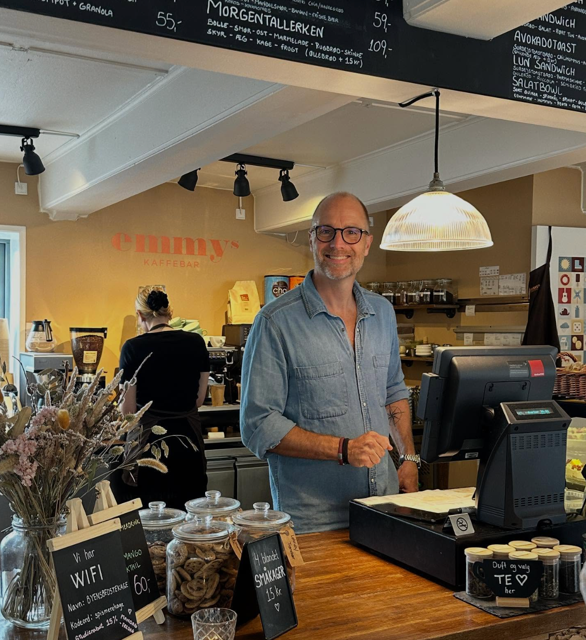Jacob i caféen